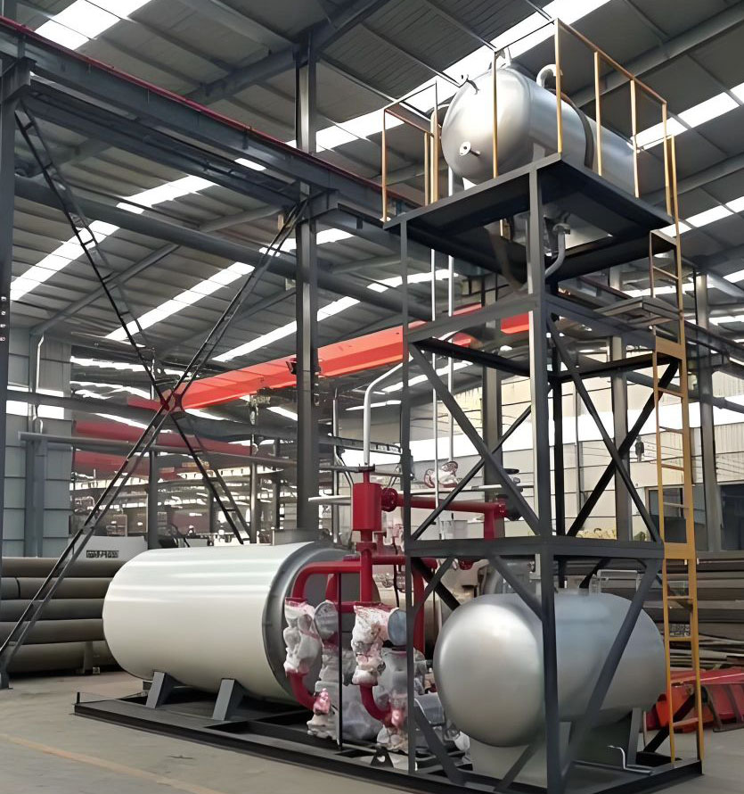 扎赉特燃气热水锅炉安装